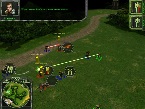 Изображение игры: MechWarrior: Tactical Command