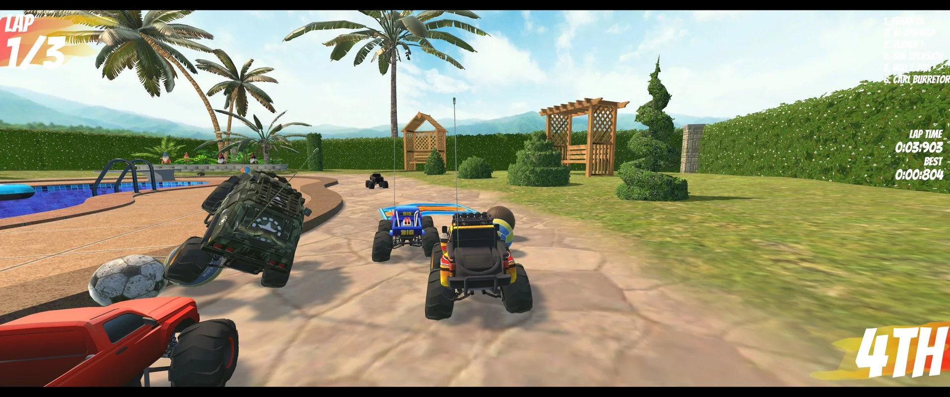 Изображение игры: RC Rush