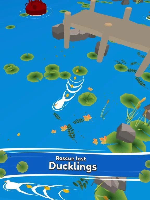 Изображение игры: Ducklings!