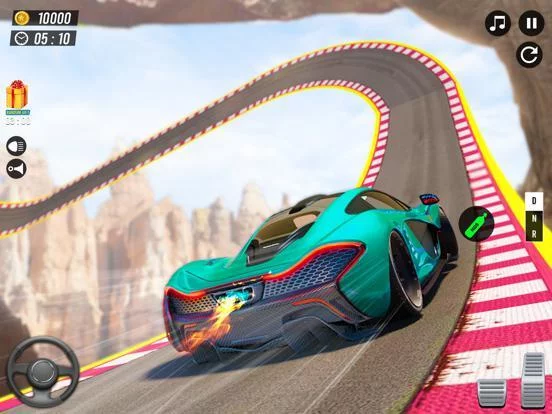 Изображение игры: Spider Car Stunt Master 2023