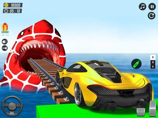 Изображение игры: Spider Car Stunt Master 2023