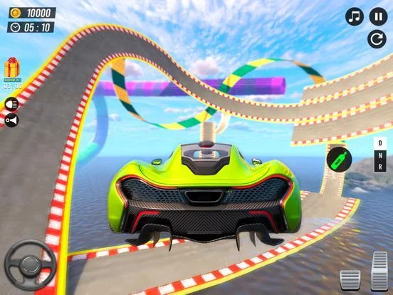 Изображение игры: Spider Car Stunt Master 2023