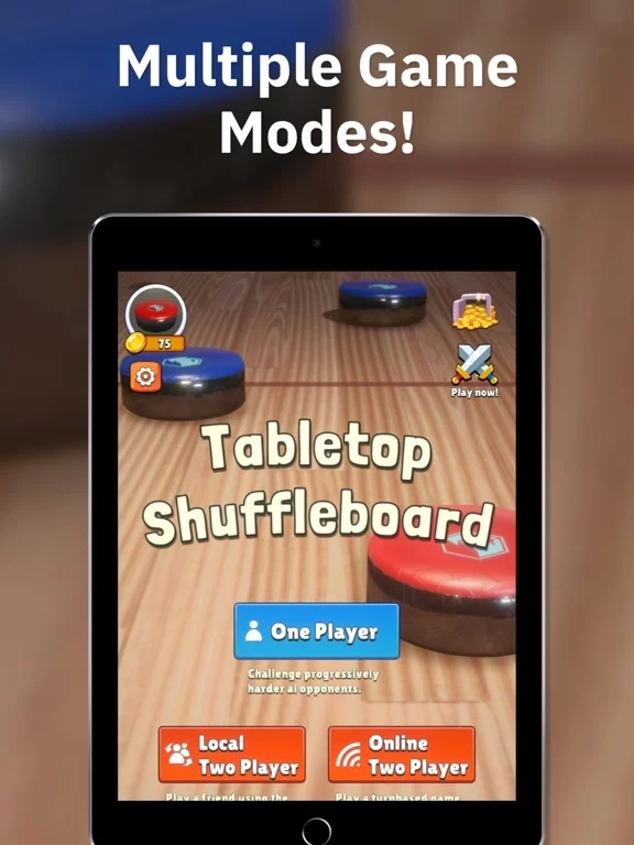 Изображение игры: Tabletop Shuffleboard