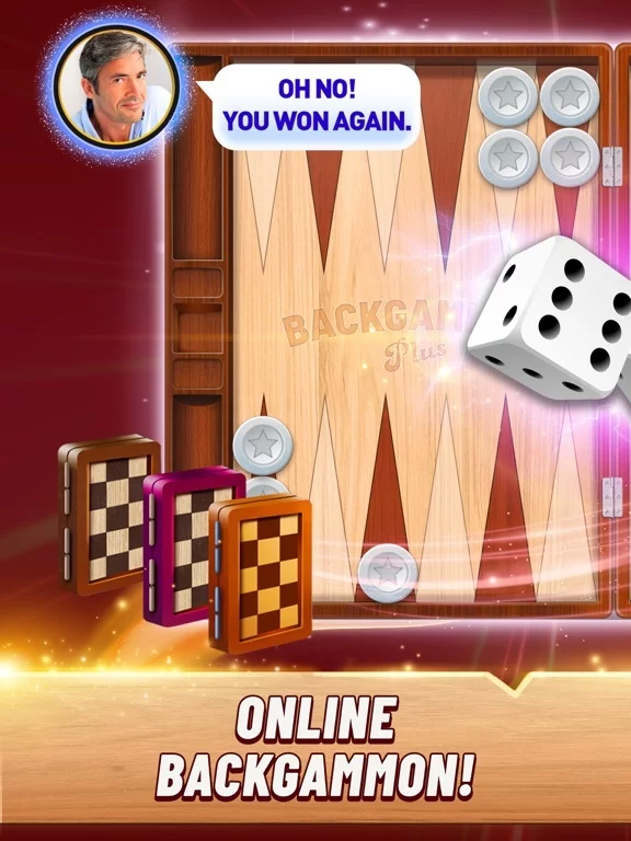 Изображение игры: Backgammon Plus.