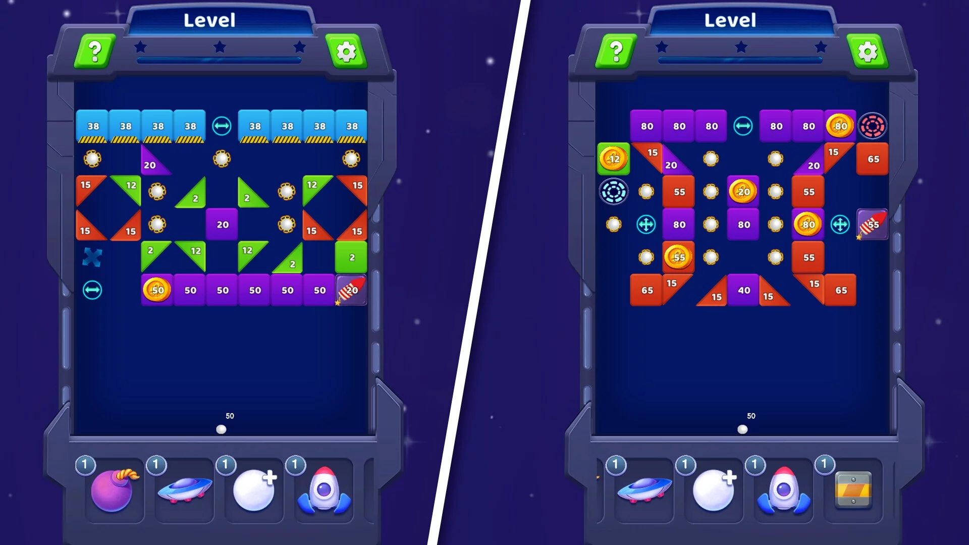 Изображение игры: Bricks Crusher Breaker Ball