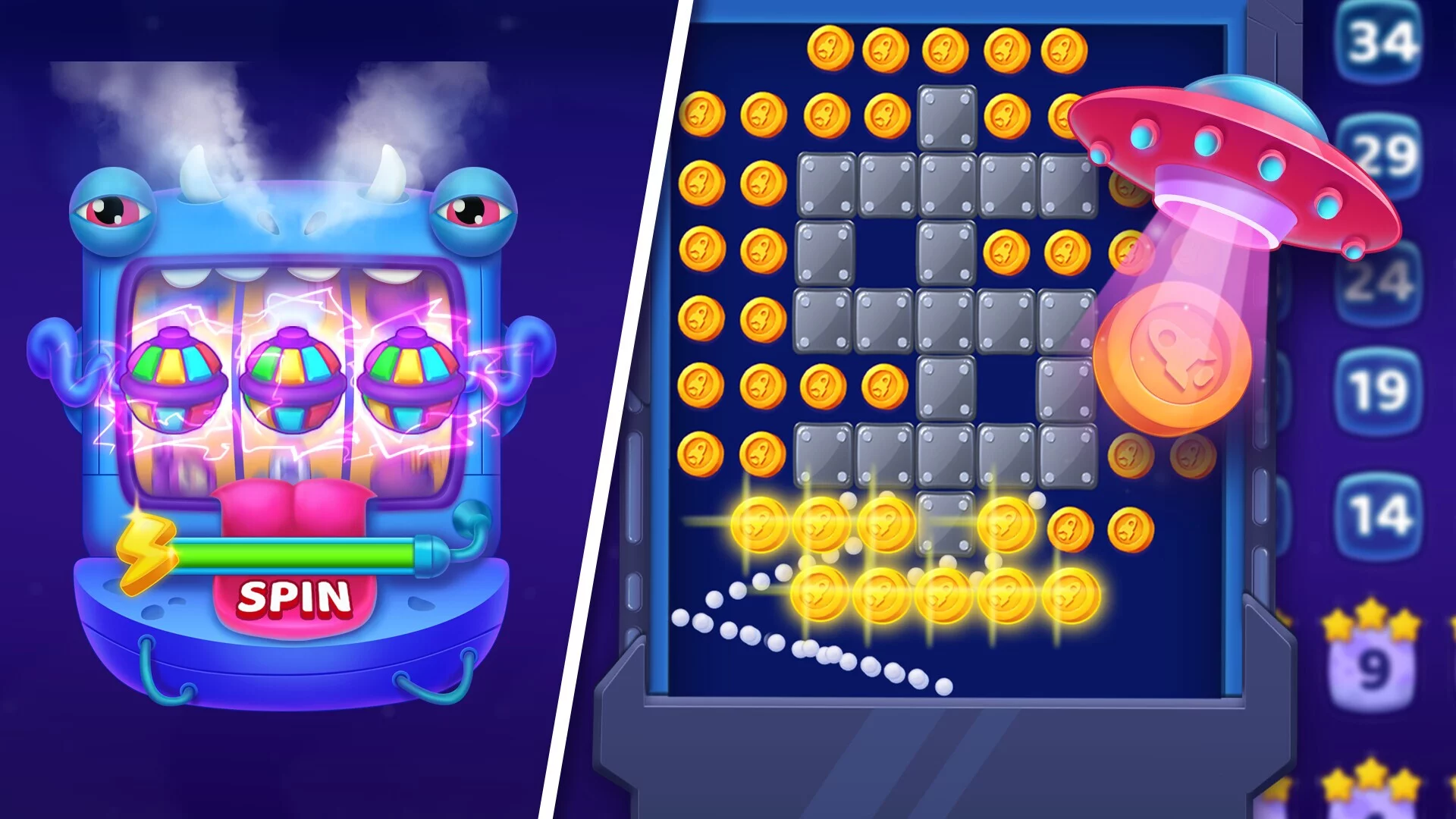 Изображение игры: Bricks Crusher Breaker Ball