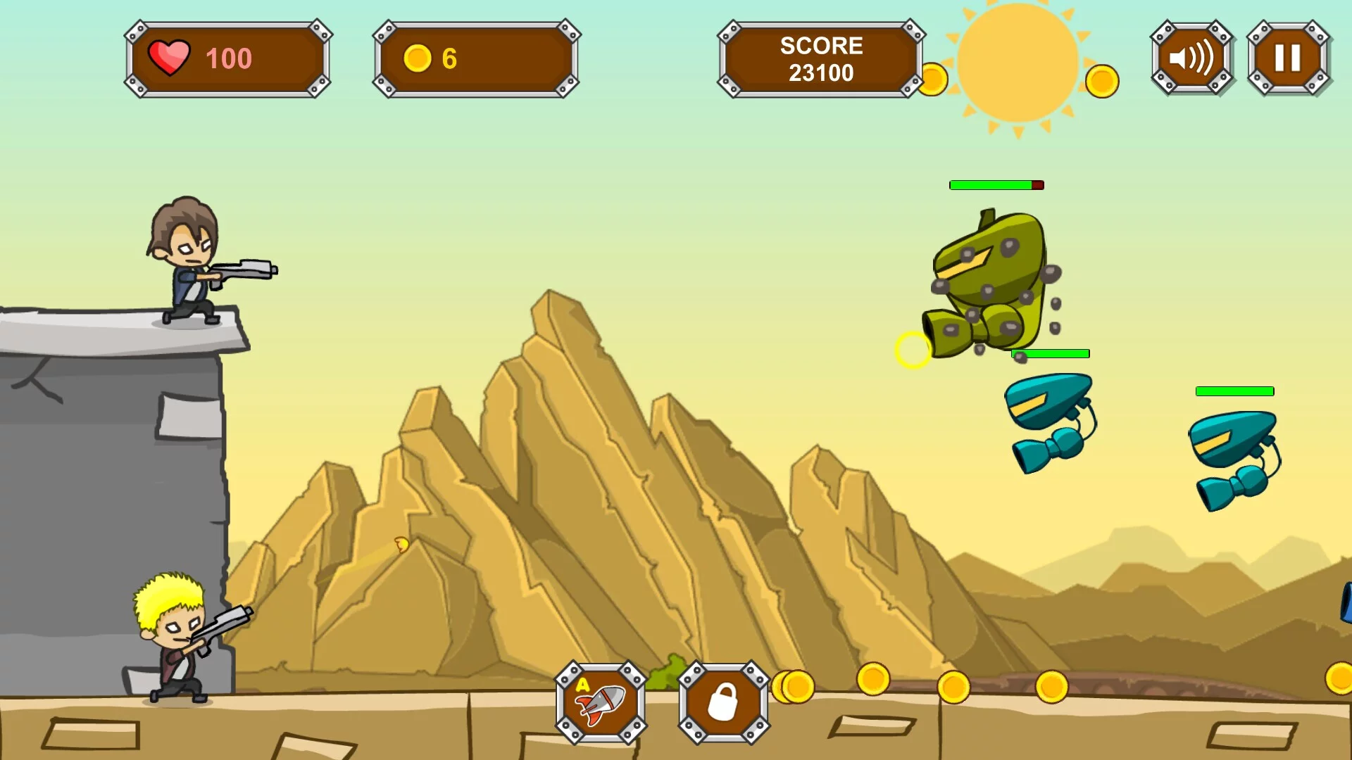 Изображение игры: Aliens Tower Defense