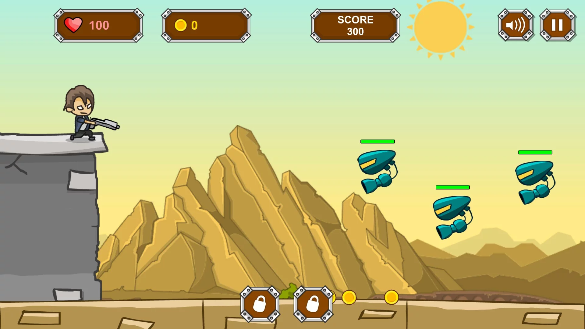 Изображение игры: Aliens Tower Defense