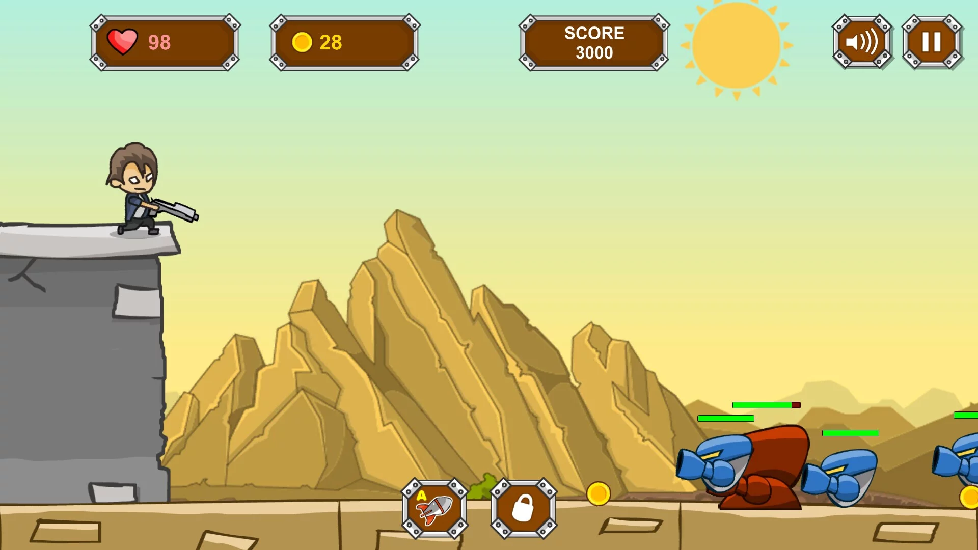 Изображение игры: Aliens Tower Defense