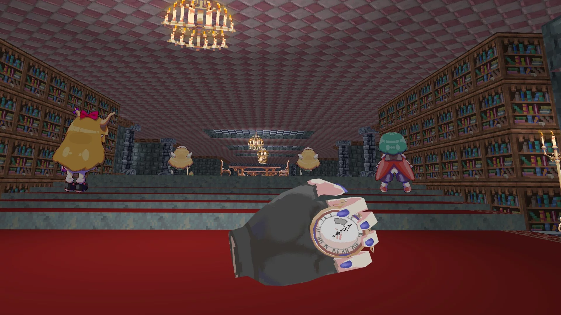Изображение игры: I Am Sakuya VR: Touhou FPS Game