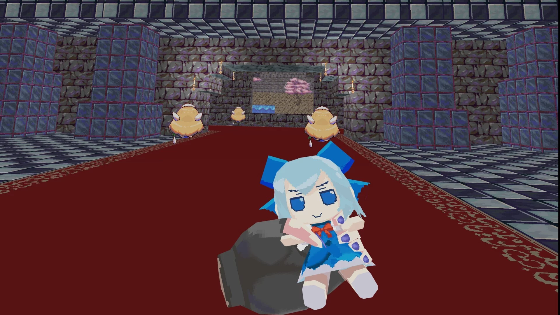 Изображение игры: I Am Sakuya VR: Touhou FPS Game