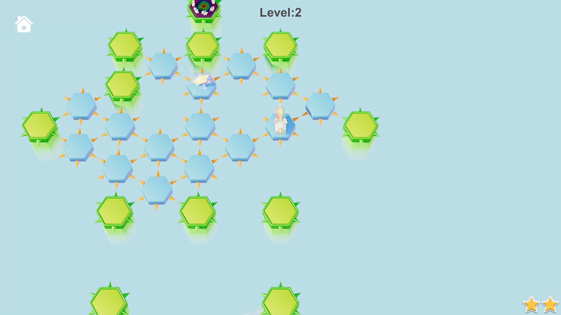 Изображение игры: Jump Puzzle