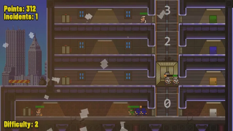 Изображение игры: Elevator Madness