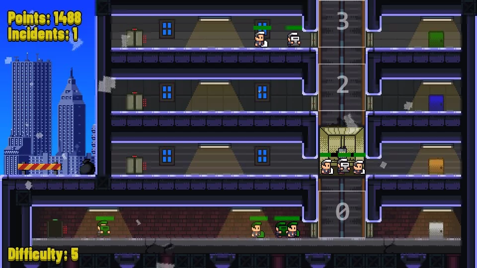 Изображение игры: Elevator Madness