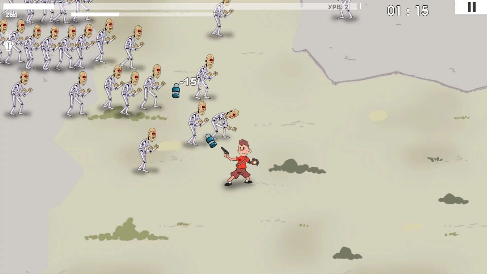 Изображение игры: Atomic Survivors