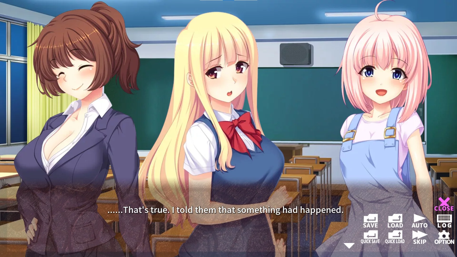 Изображение игры: 定時制の人妻JK - Married Girls' Night School