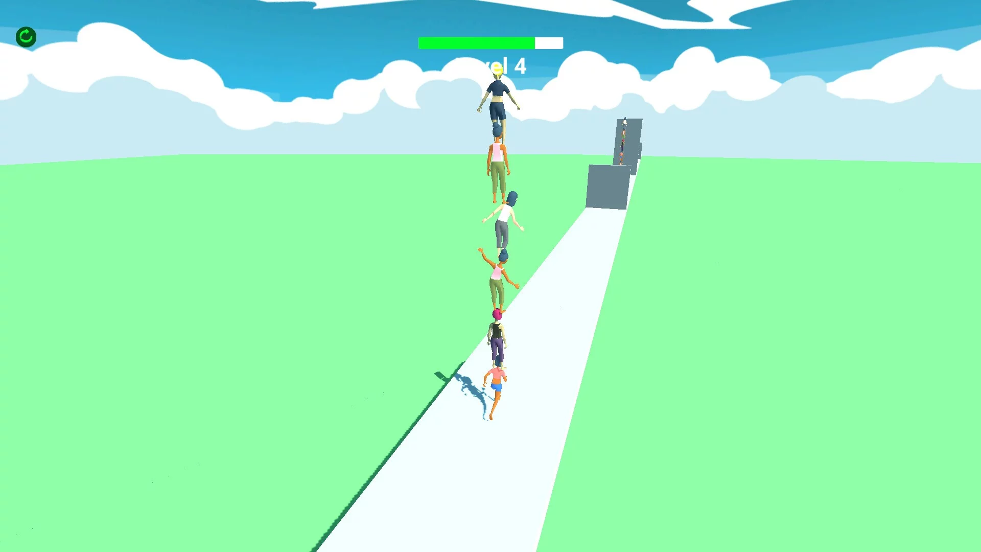 Изображение игры: People Jumping Tower