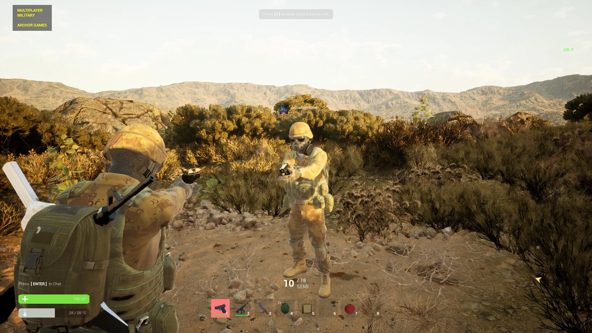 Изображение игры: Multiplayer Military