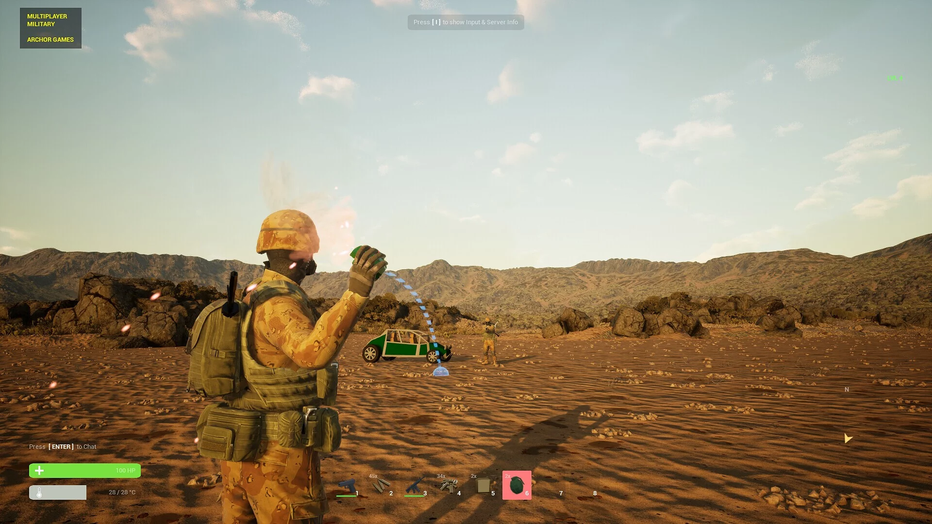 Изображение игры: Multiplayer Military