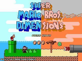 Изображение игры: Super Mario Bros. Dimensions