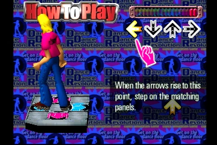 Изображение игры: Dance Dance Revolution