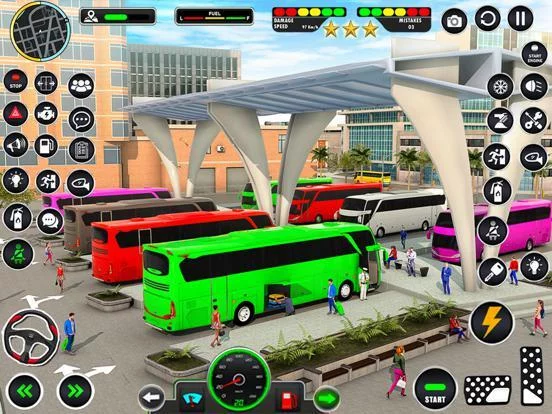 Изображение игры: US City Bus Simulator 2023