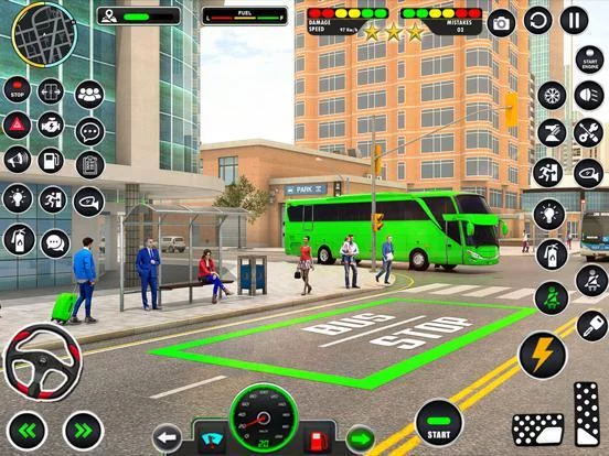 Изображение игры: US City Bus Simulator 2023