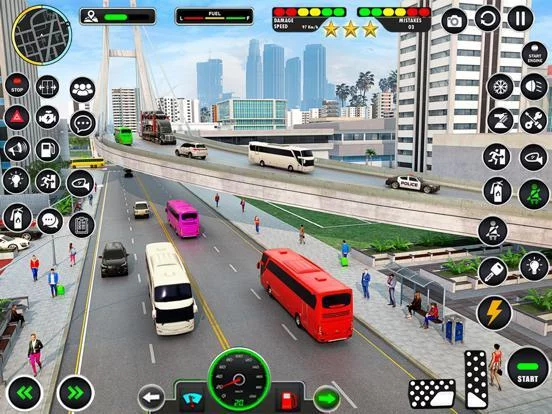 Изображение игры: US City Bus Simulator 2023