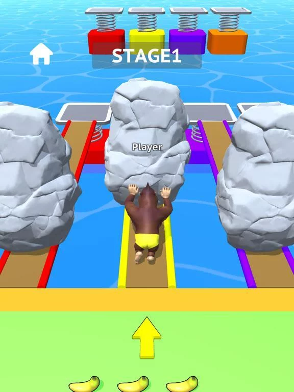 Изображение игры: Gorilla Race!