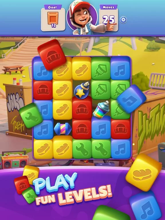 Изображение игры: Subway Surfers Blast