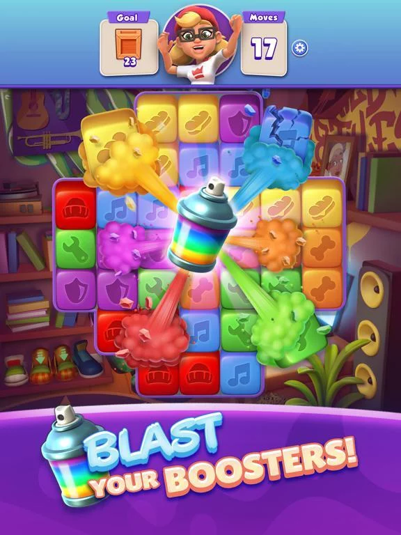 Изображение игры: Subway Surfers Blast