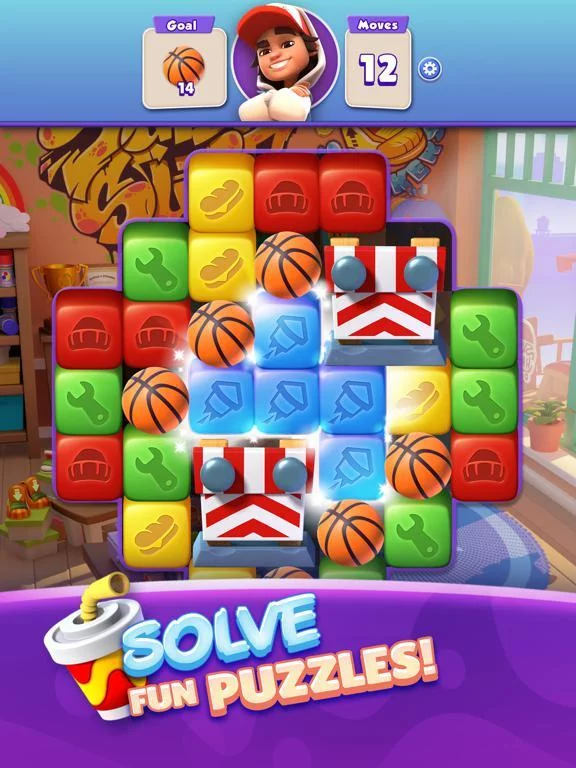 Изображение игры: Subway Surfers Blast