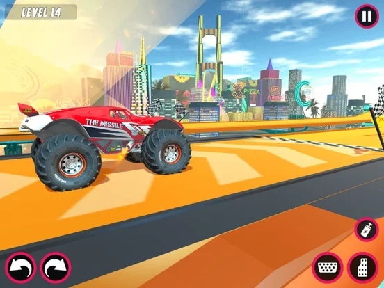 Изображение игры: Monster Truck Stunts Car Games