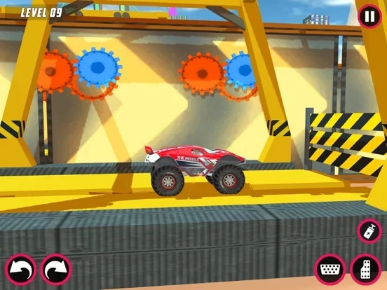 Изображение игры: Monster Truck Stunts Car Games