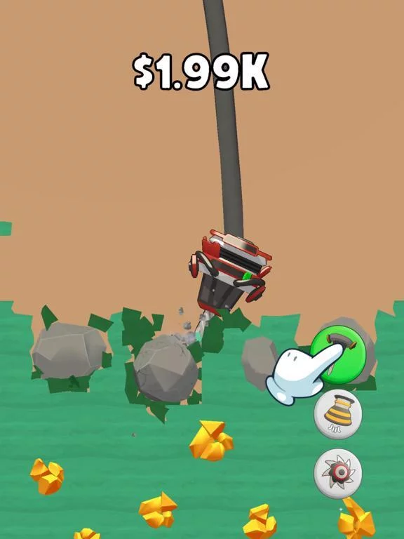 Изображение игры: Drill and Collect - Idle Mine