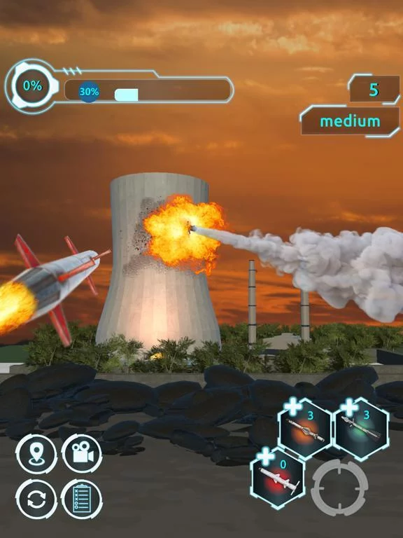 Изображение игры: City Demolish: Rocket Smash!