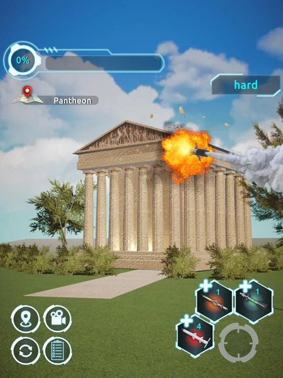 Изображение игры: City Demolish: Rocket Smash!