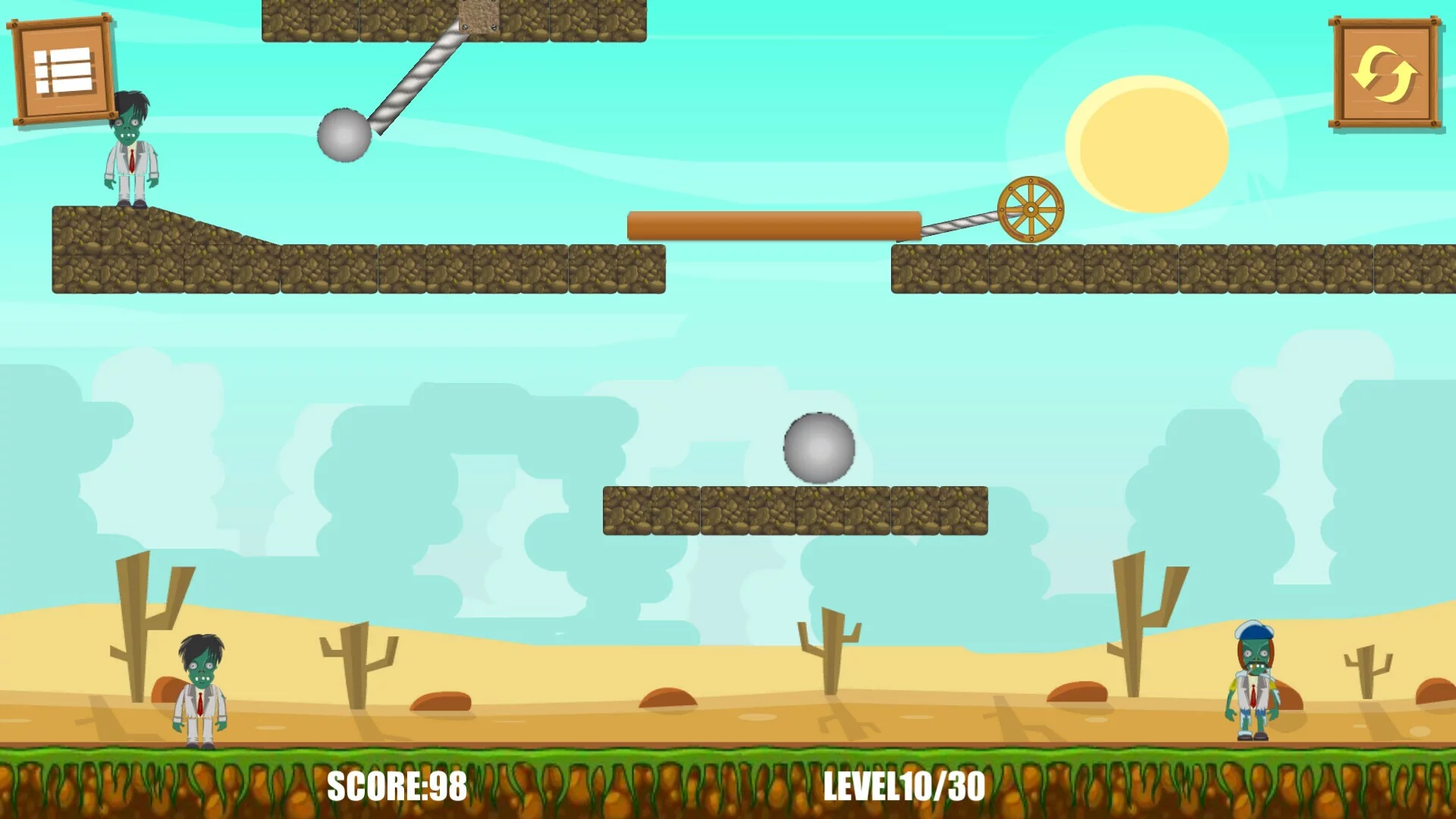 Изображение игры: Last Day of Zombies