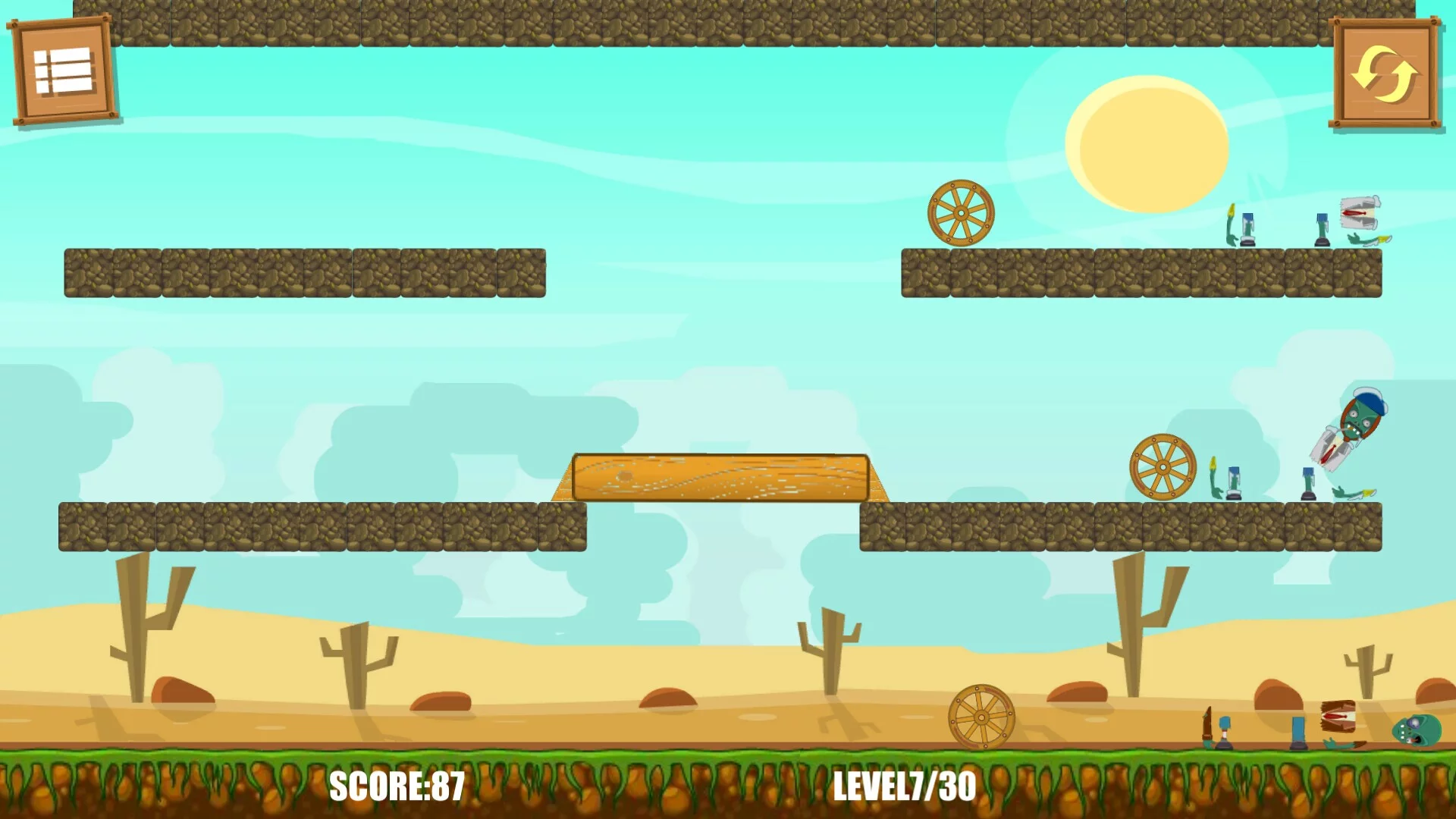 Изображение игры: Last Day of Zombies