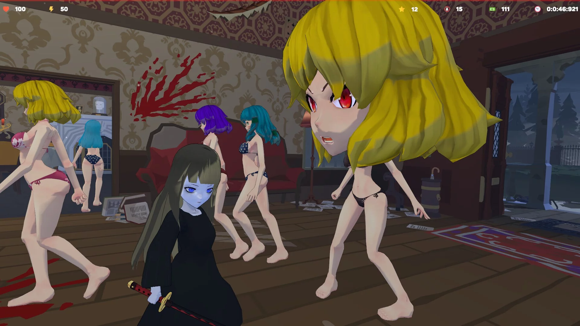 Изображение игры: Angry Waifu