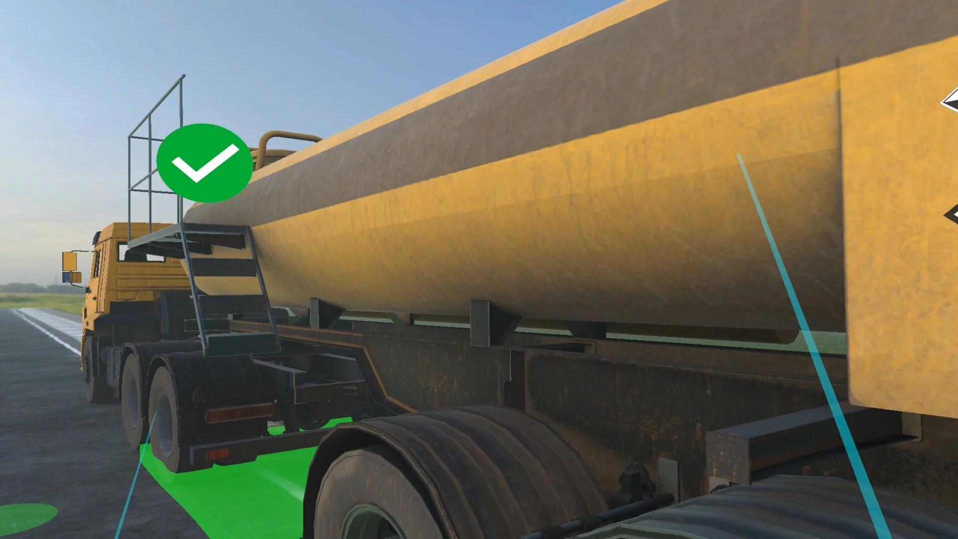 Изображение игры: Road Accident With Dangerous Goods VR Training