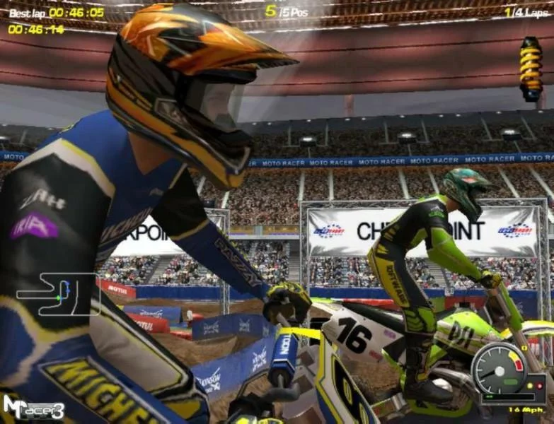 Изображение игры: The Moto Racer Collection