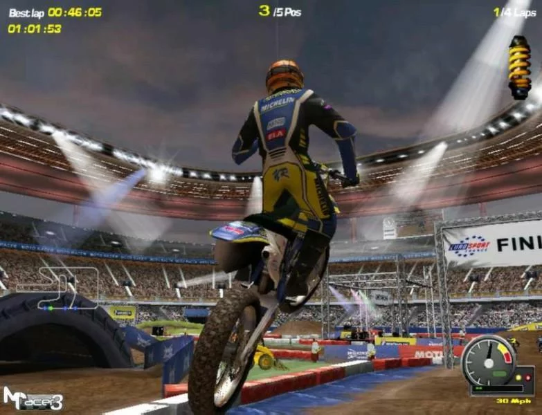Изображение игры: The Moto Racer Collection