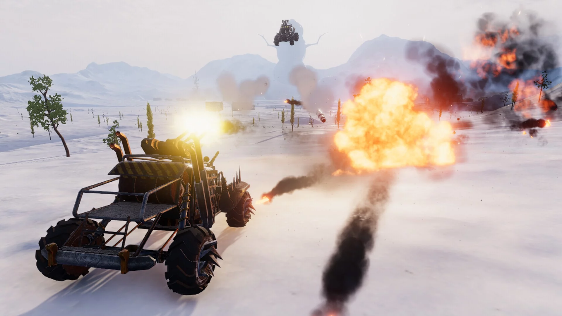Изображение игры: Wheels of WAR