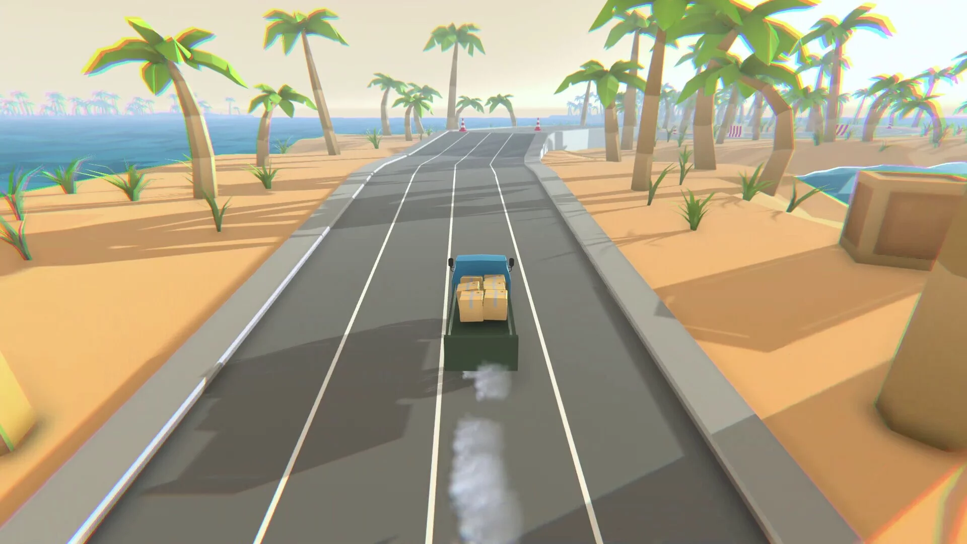Изображение игры: Cargo Truck Racer