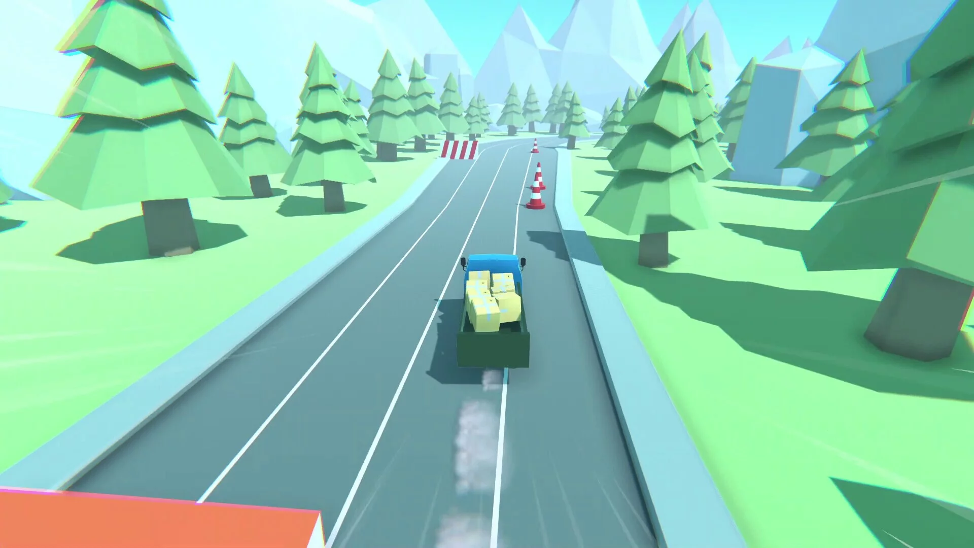 Изображение игры: Cargo Truck Racer