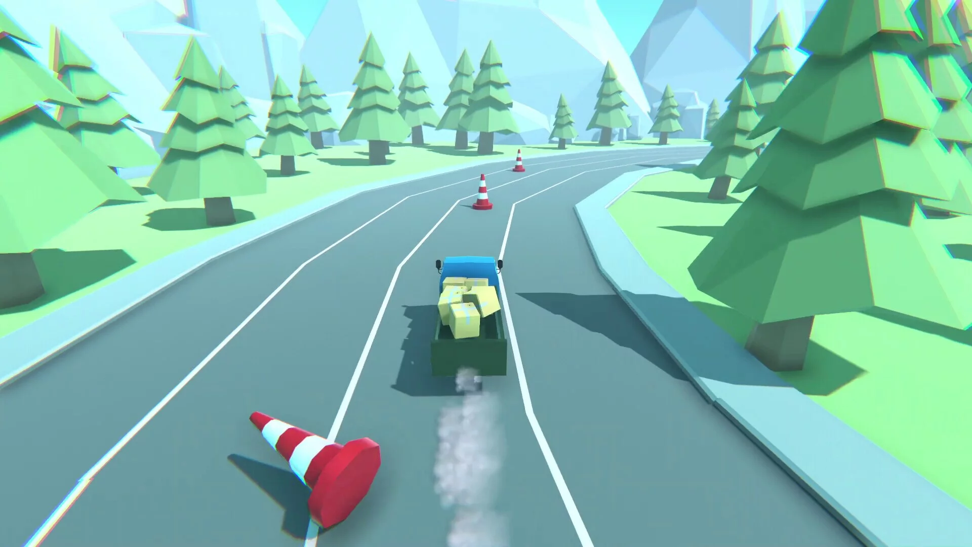 Изображение игры: Cargo Truck Racer