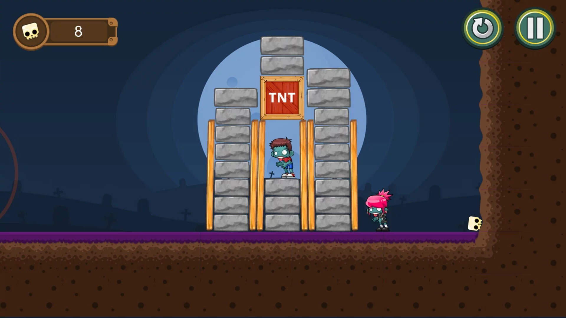 Изображение игры: Destroy All Zombies