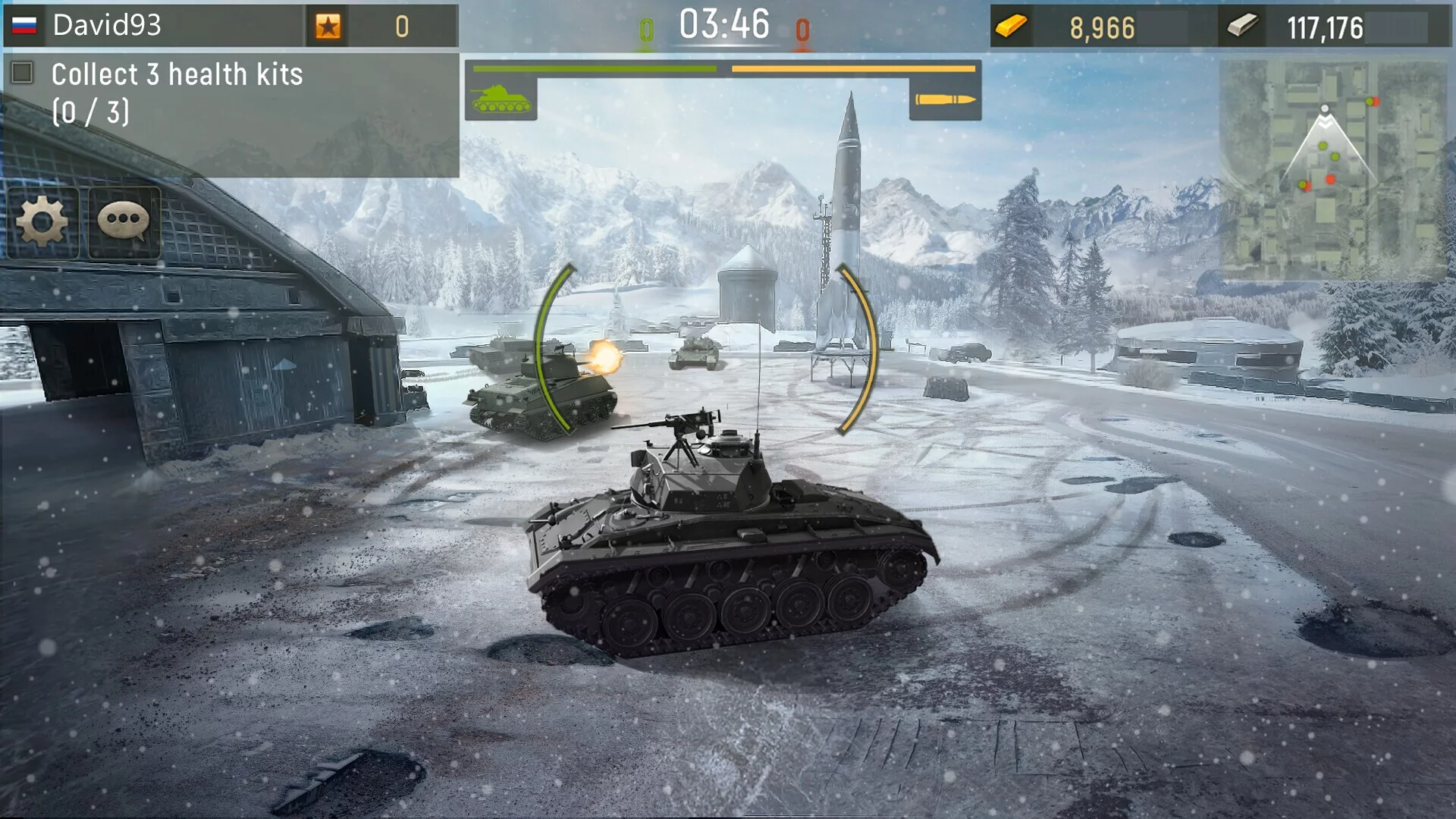 Изображение игры: Grand Tanks: WW2 Tank Games