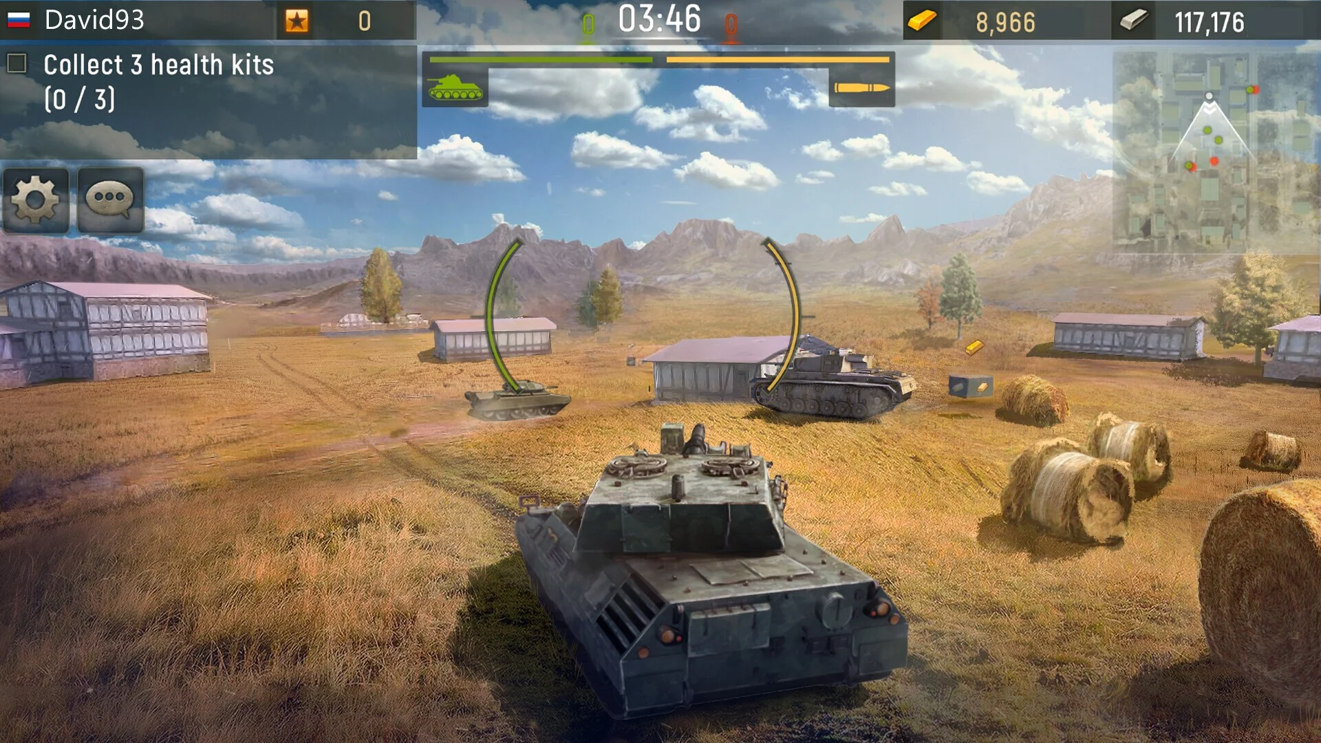 Изображение игры: Grand Tanks: WW2 Tank Games
